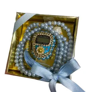 Islamic Gift Set - Custom Dhikat Counter & Tasbih with Muslime Giveaway, Ideal for Islamic Lifestyle