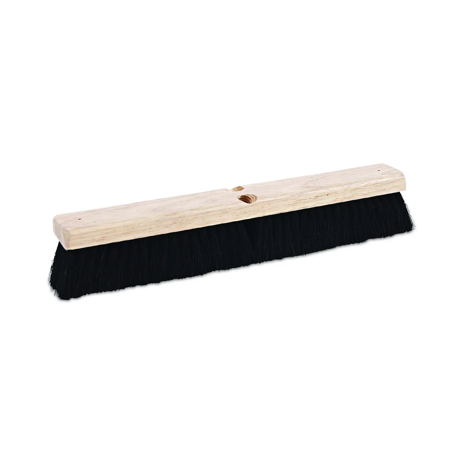 Floor Brush Head 2.5" Black Tampico Fiber Bristles 18" Brush BWK20218