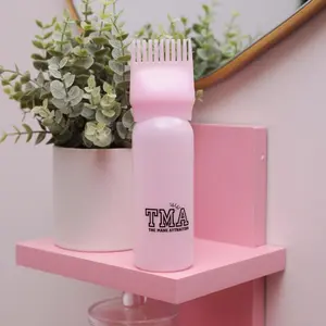 Multi-Spout Hair Oiling Bottle - Perfect For Hot Oiling & Pre-Poo Treatments Nourishing Nozzle