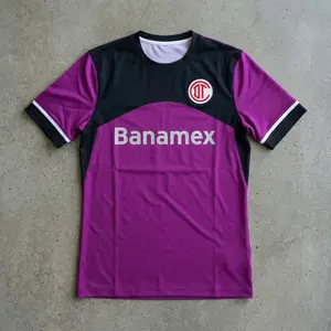 [Hot Jersey] - Toluca 2015-16 Third Soccer Jersey - Full Print Logo