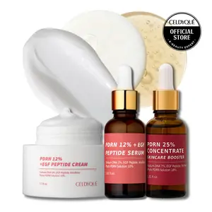PDRN 250,000ppm + 120,000ppm Serum + Cream Set – EGF Peptide + Volufiline | K-Beauty Skin Recovery Trio | CELDYQUE