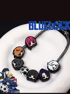 Anime Blue Prison Metal Bracelet, Izumi Seiichi Kizukemaru Fumikage Ryuu Cosplay Accessory, Unisex Adjustable Fit Punk Aesthetic Style Wristband, Zinc Alloy Material, High Quality Bracelet