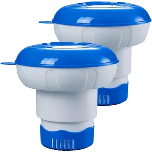 2 count Pool Chlorine Floater for 4 count 3" CHL orine Tablets, 7" Collapsible Chlorine Floater, Optimal Pool Chlorinator