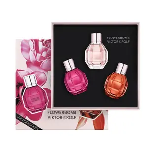 Viktor & Rolf Flowerbomb Women’s Mini Set – 3×7ml EDP | Iconic Floral Scents • Travel Size • Gift Ready | Bold Feminine Luxurious Fragrance