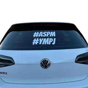 9x2 inch Custom Text Vinyl Decal | Personalized Car Decal | Carbon Fiber Decal | Car Lover Gift | Gifts for Him | Gifts for Her