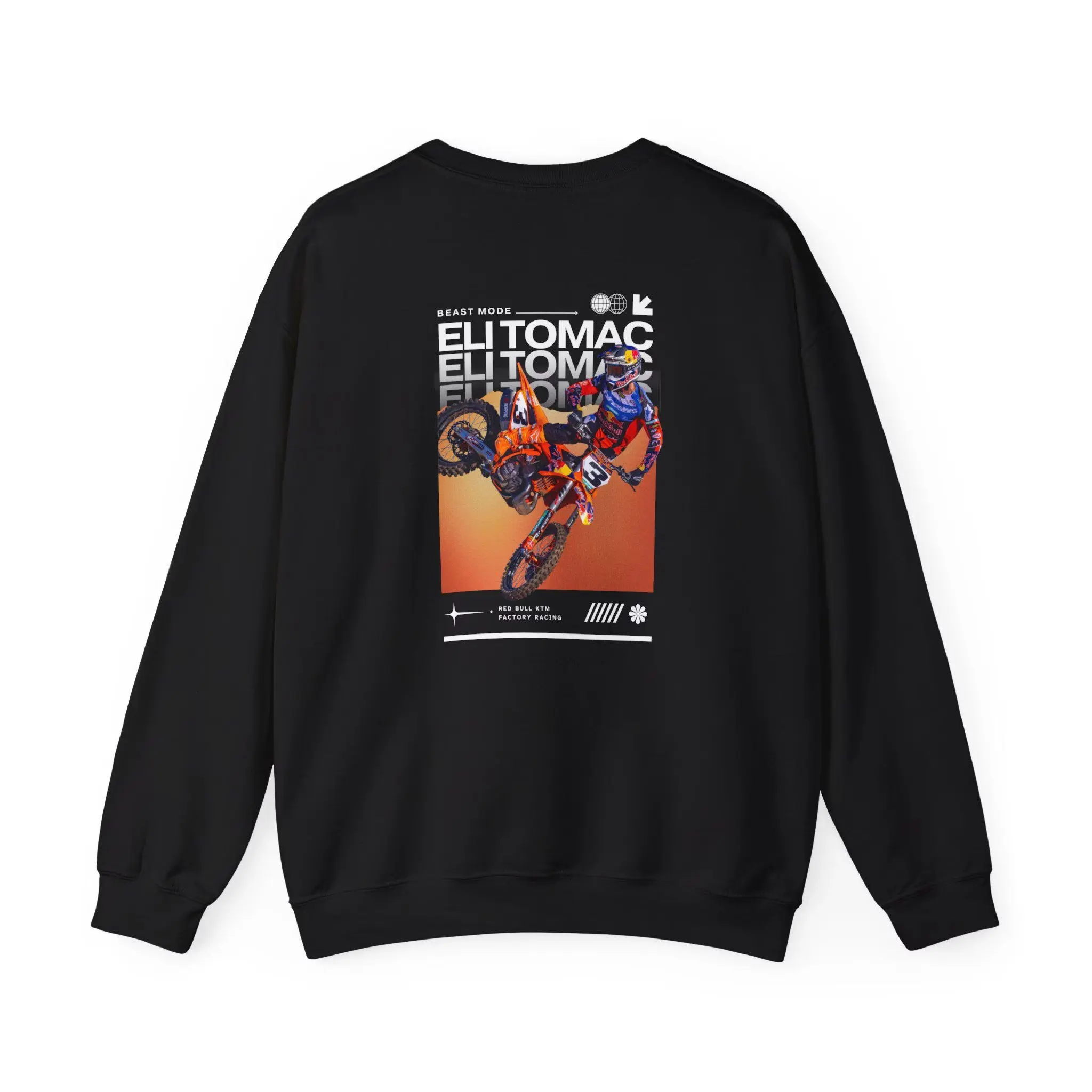 Eli Tomac #3 Motocross Graphic T-Shirt Hoodie Sweatshirt 2 Sided - Dirt Bike Racing Fan Shirt, Supercross Race Outfit