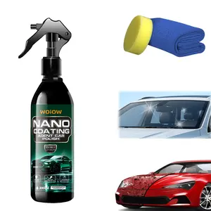 300ml automobile coating spray, with dust-proof and cleaning effects, can effectively clean the windshield and windows, and is more durable