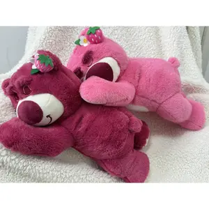 OMG! This Strawberry Bear is So Fluffy, You'll Never Sleep Alone Again!