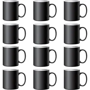 Color Changing Coffee Mugs 15oz Sublimation Mugs Magic Mug Heat  Coffee Mugs Tazas Magicas Para Sublimacion Set of 12