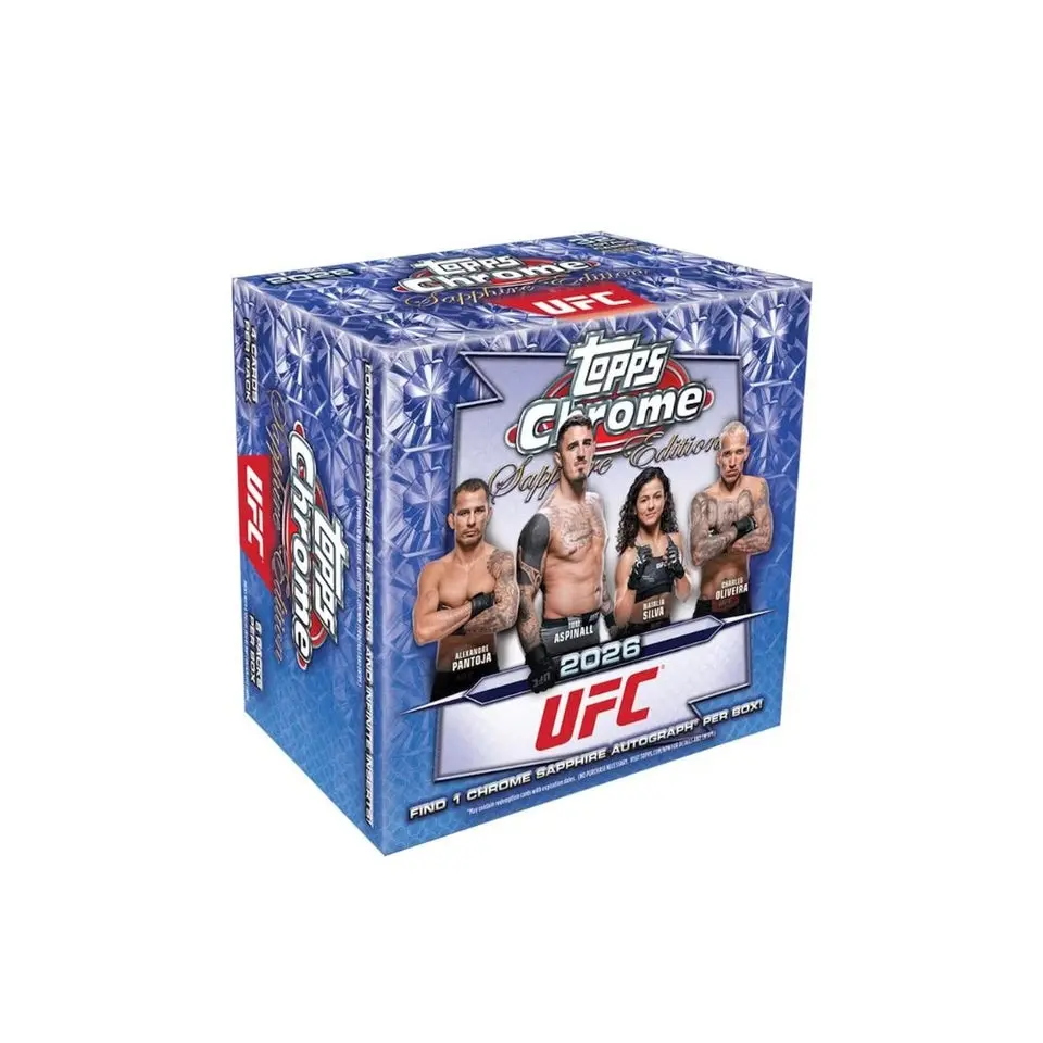 2026 Topps Chrome UFC Sapphire Edition Hobby