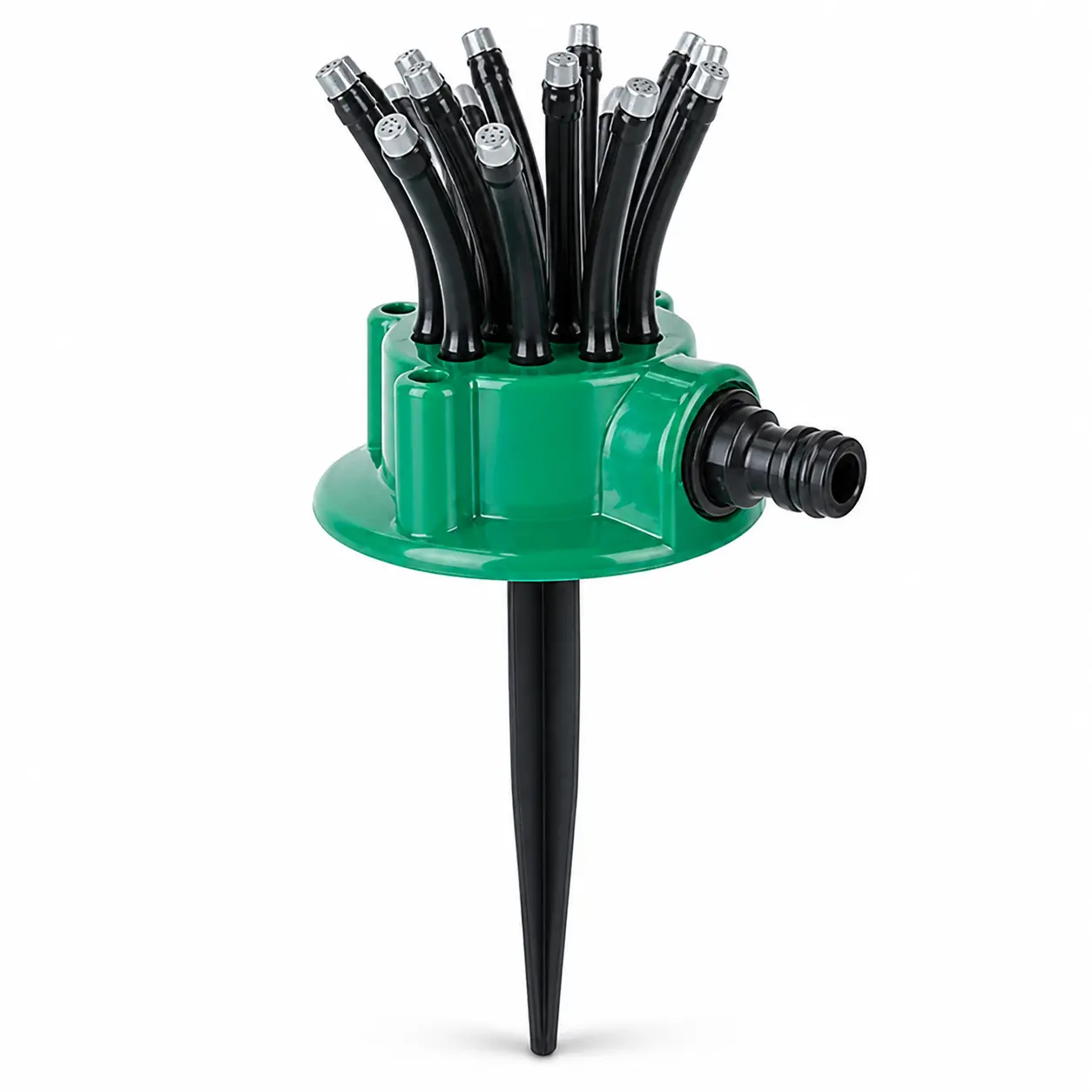 12-Tube Lawn Sprinkler for Yard, Flexible Garden Watering Sprayer for Grass, Plants & Summer Outdoor Play