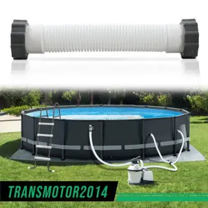 Fit For Intex Pool Replacement Part 11388 14 Inch Sand Filter Pumps Hose White Upgraded Version