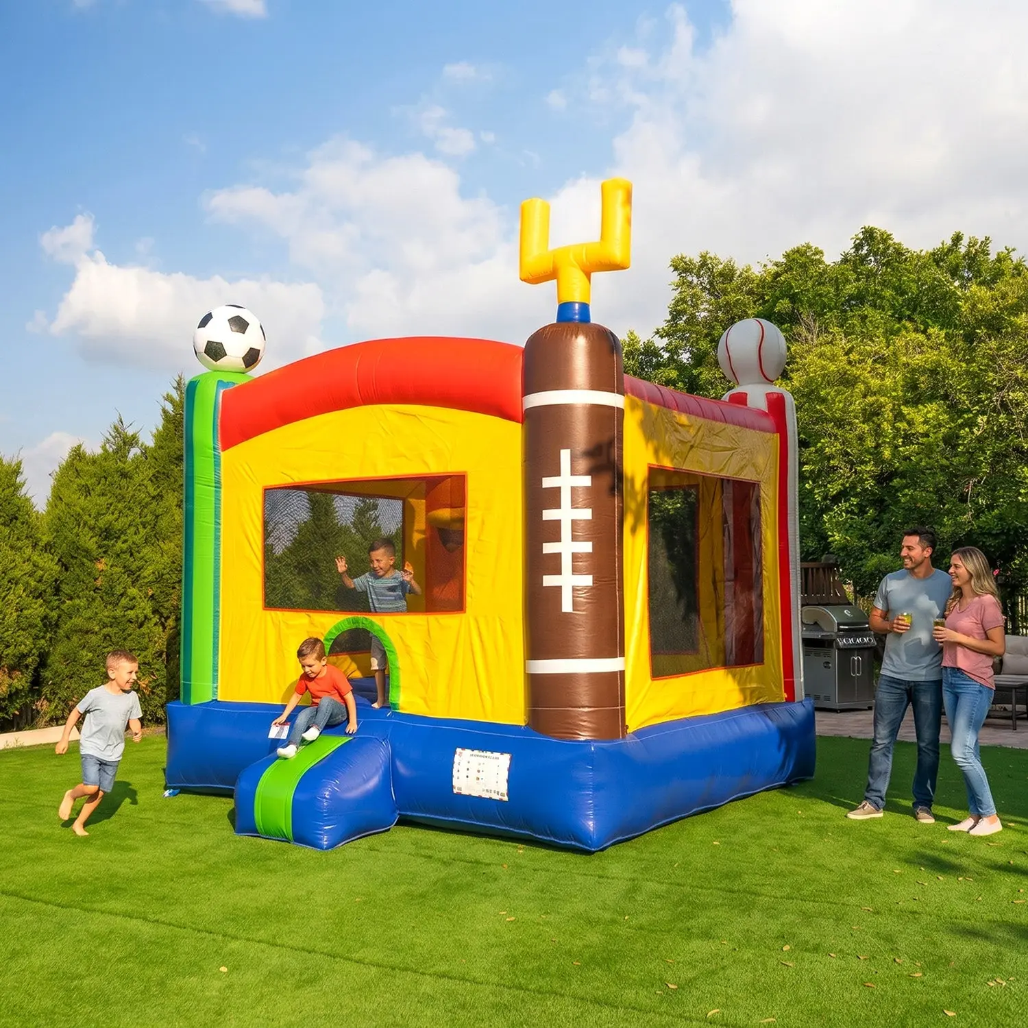 Sports Bounce House Sports Bounce House