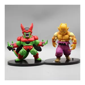 15cm Anime Cell Max Figurine Dragon Ball Z Statue GK Orange Piccolo Action Figure Ornament PVC Collector Toys for Children Gift