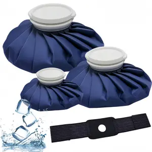 LMMAKE Complete Hot & Cold Therapy Set Reusable Leakproof Ice Bags with Adjustable Wrap Durable Soft Fabric 6" 9" 11" Multi-Size for Versatile Use Portable for Comfort Relief & Relaxation - Pack, Daily
