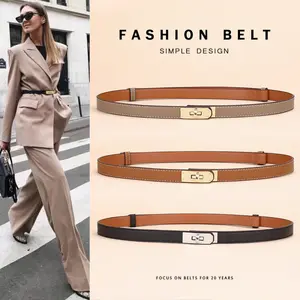 Women's High-End Slim Waist Belt - Versatile Decorative Accessory for Suits