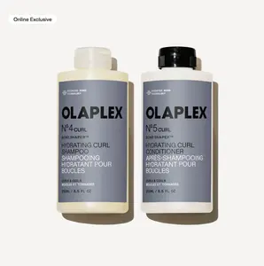 OLAPLEX Curl Hydrate + Define Set - A multi-action shampoo and conditioner set for stronger, defined, and more hydrated coils, curls, and waves in one use
