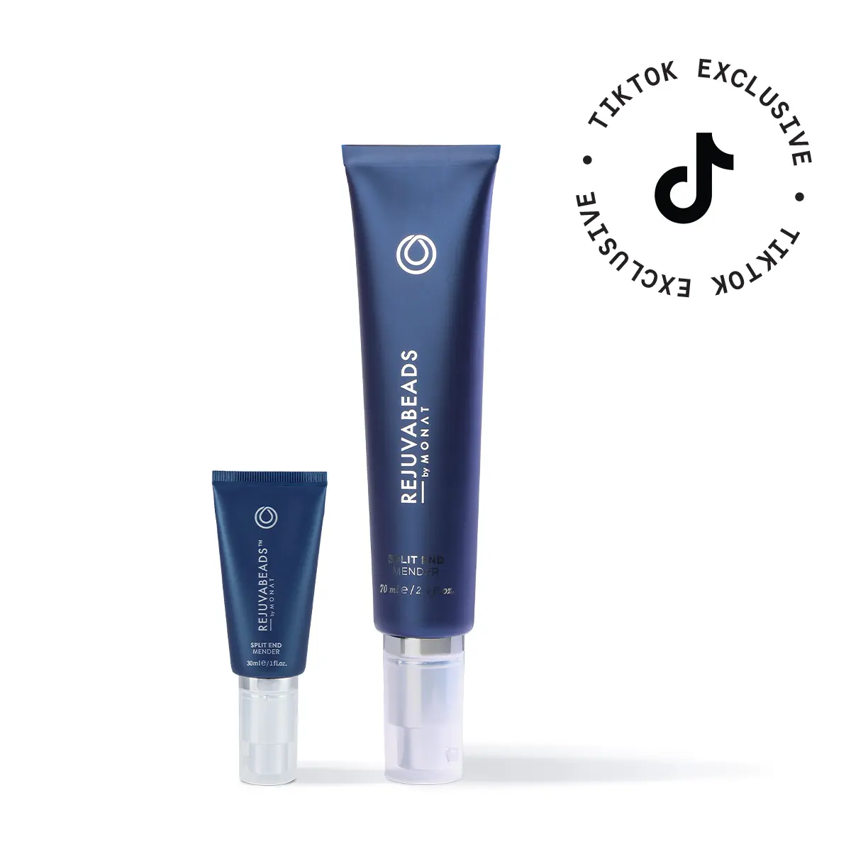 MONAT REJUVABEADS Split End Mender Leave-In Serum | Instantly Seal & Smooth Split Ends Full + Travel Set (70ml + 30ml)
