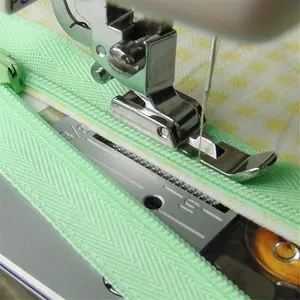 1pc Multifunctional Zipper Sewing Machine Foot - Presser Feet for Household Sewing - Small Pressure Foot with Easy Glide for Smooth Zipper Stitches, Sewing Supplies Crafts