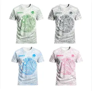 Mexico Sporty Football Jersey & Comfortable Round Neck Top, Suitable for Matches, Training & Casual Wear, 2026 World Cup Apparel, Lightweight Jersey