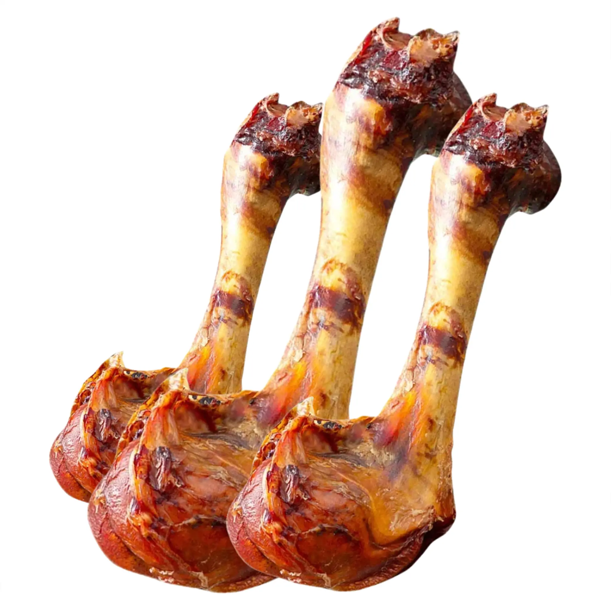 HELETY Grass-Fed Beef Bone Chews, High Protein Dental Health Treats for Medium-Large Dogs, High Protein Treats