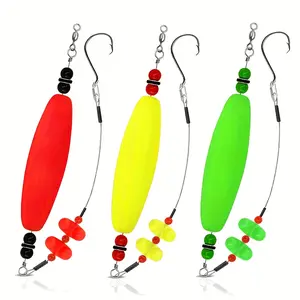 YOTO Catfish Float Rigs, Catfish Rattling Line Float for Santee Rig, EVA Fishing Bobbers Cork for Peg Floats Bait Rigs, Catfishing Tackle