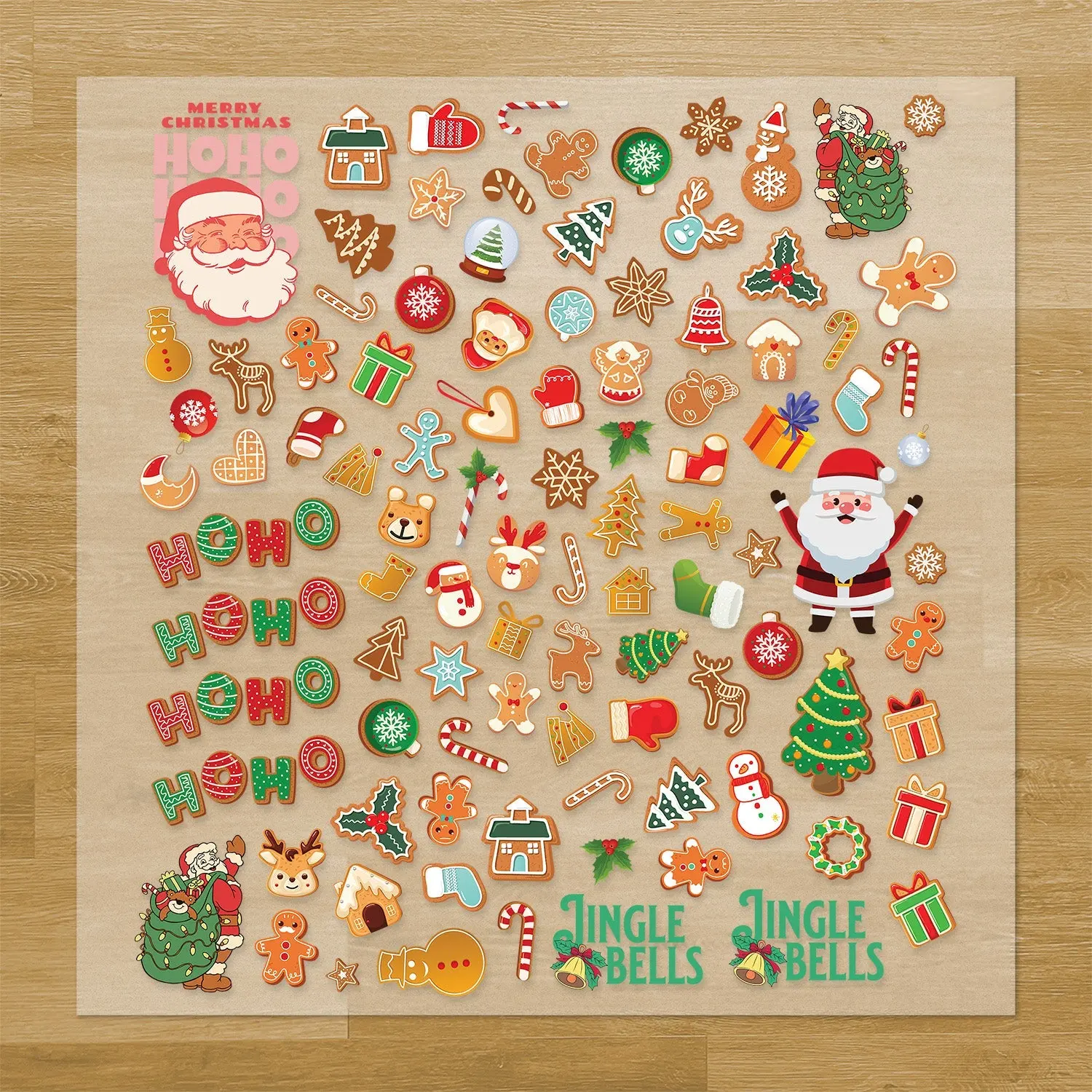 Christmas Cookies Iron-On Transfer Pack