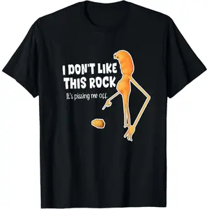 Funny Marcus The Worm Meme i Don't Like This Rock T-Shirt