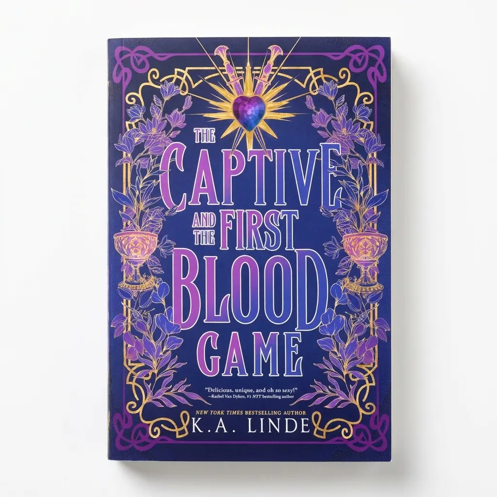 Book Product: The Captive and the First Blood Game (Blood Type, 2) - Paperback - K.A. Linde