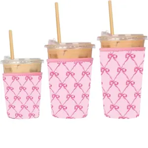 Insulated Cup Sleeve Tumbler/ice Coffee & Cold Drinks Essential/22-28oz/tiktok Trend/cold Insulation Must-Have