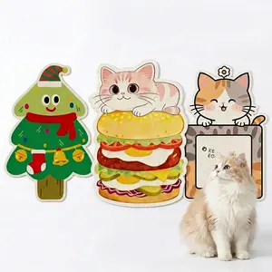 【Buy 1 Get 1 Free Toy] Wall-Mounted Self-Adhesive Cat Scratching Pad, Multifunctional Design for Easy Replacement, Sticky Backing for Walls/Doors, Suitable for Indoor Cats (Pet Scratching Pad Furniture)