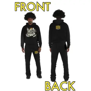 TRAP Star Originals: ‘LORD, Forgive us as we try TRAP!‘ Hoodies and Stacked Flare TRAP Fleece Suits