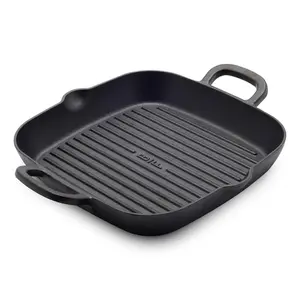 Bobby Flay by GreenPan 11" Cast Iron Square Grill Pan