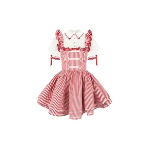 The Candy Stripe Gingerbread Dress