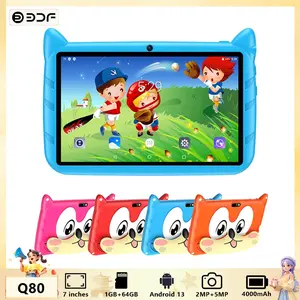 Tablet PC, 7 Inch Android 13, 1gb RAM 64GB ROM Expandable Storage, 4000mah Battery, LCD Display, Dual Camera, WiFi, Educational Gift