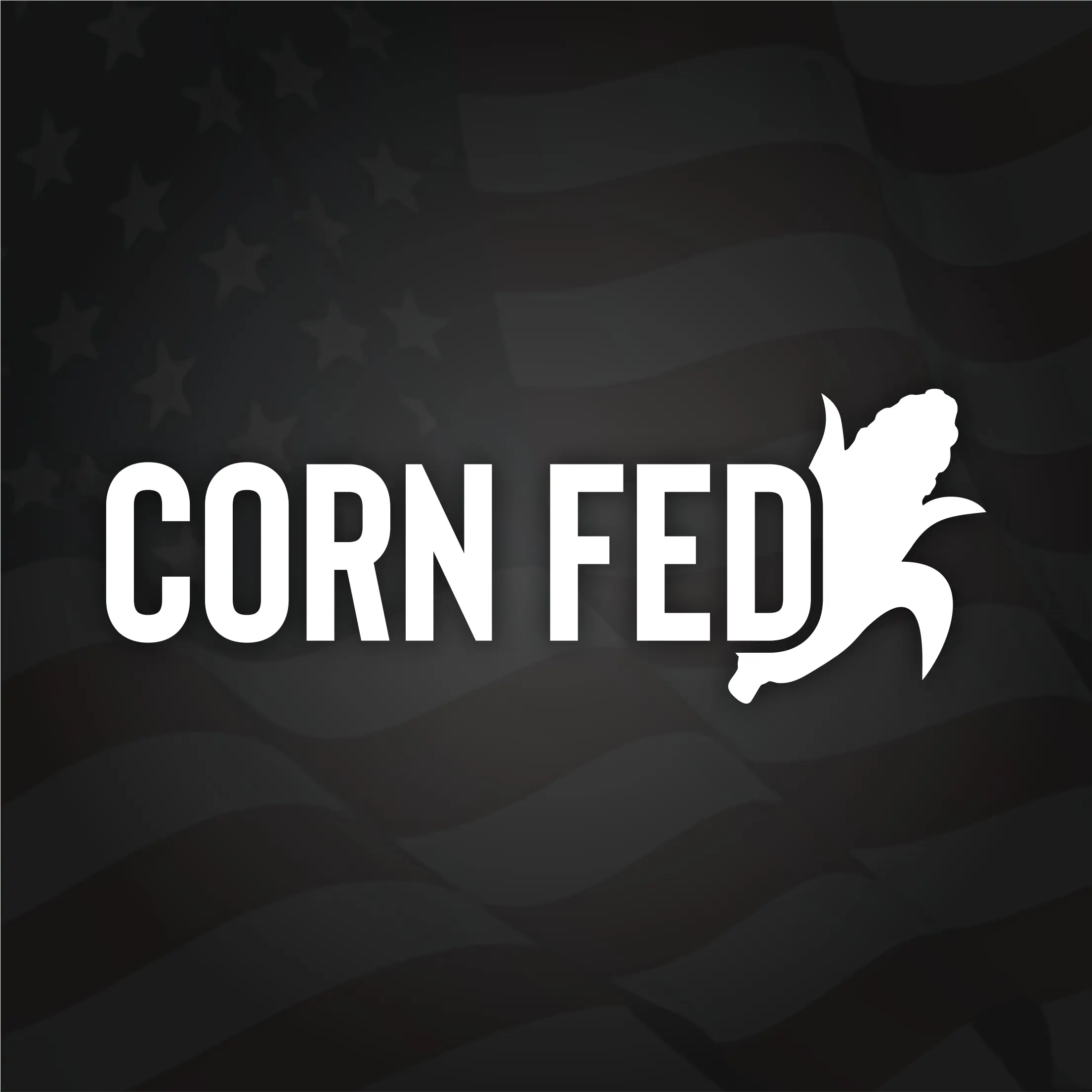 USA Edition Decal Corn Fed
