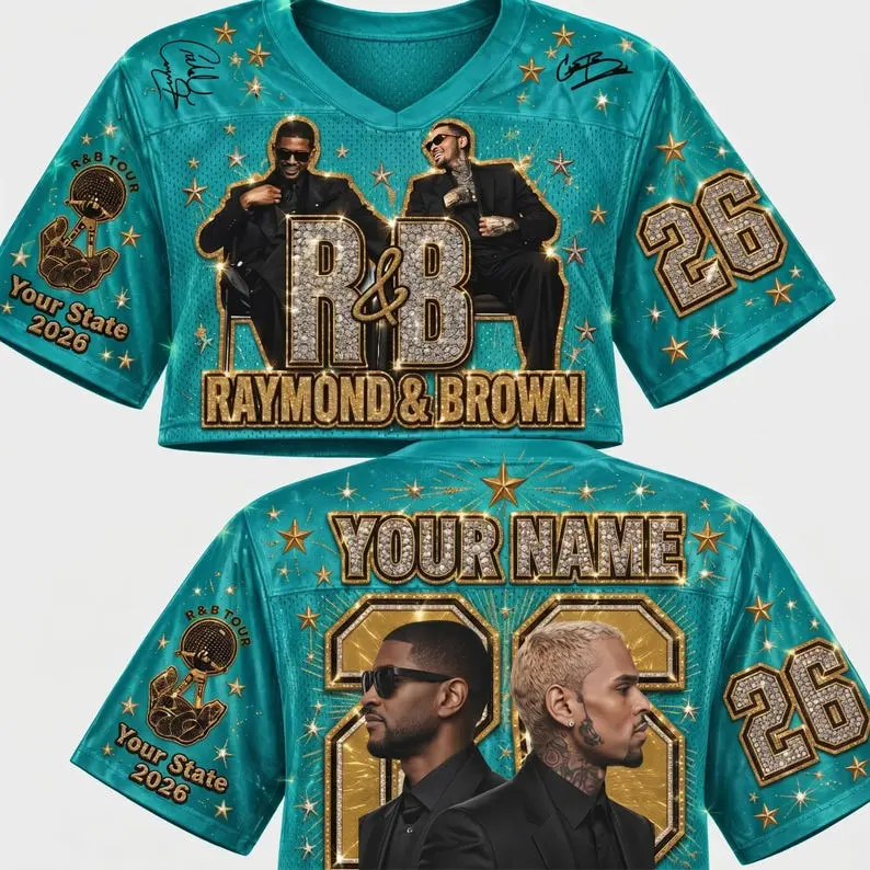 2026 R&B Tour Fan Apparel – Legends Music Croptop, Concert Shirt, Streetwear Outfit for Men Women