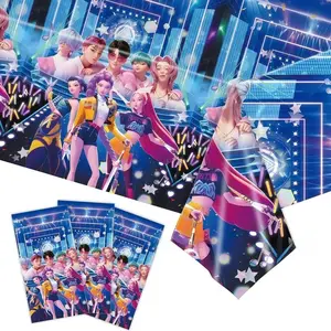 Hunter Girl Party Tablecloth, Disposable Waterproof Stain-Resistant Party Table Cover, Party Decor, Perfect Gift for Best Friends & Couples