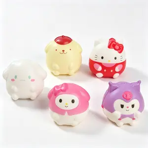 Sanrio Stress-Relief Squeeze Toy, Home Decor Statue & Doll Ornament for Relaxation
