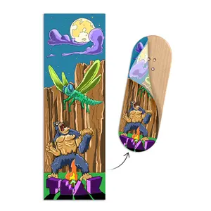 "Angry Ape" Deck Graphic Wrap - 35mm x 106mm