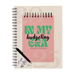 Monthly Bill Payment Checklist - Monthly Bill Organizer & Planner for Personal Budgeting Financial, Bill Payment Notebook, 8.5 x 11", Pink