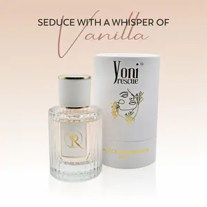 Vanilla Sugar - Eu De Parfum - Clear Bottle with Gold Cap - Elegant Fragrance for Self-Perfection Long Lasting Scents