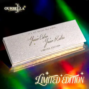 Ourbella Its All About The Vibes Eyeshadow Palette Limited Edition, Multichrome Sparkly Shimmer Glitter Eyeshadow, Festival Makeup, Metalic Duochrome Glimmer, Talc Free, Long Lasting