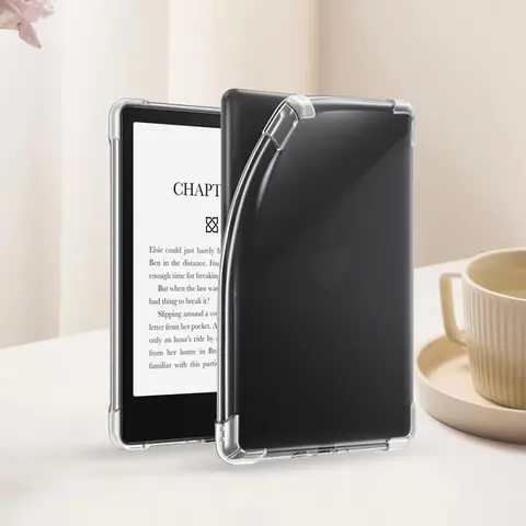 Clear Tablet Case, Full-Coverage Transparent Drop-Proof Tablet Protective Cover, Compatible with Kindle Paperwhite Tablet Accessories, Tablet Casing, Tablet Covers (Case Only)