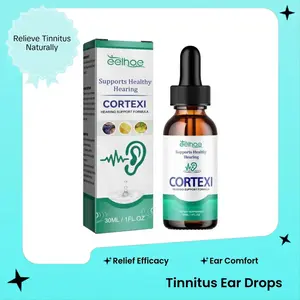 Tinnitus Ear Drops 30ML for Earwax Removal & Tinnitus Relief Supports Healthy Hearing Ear Hygiene Care