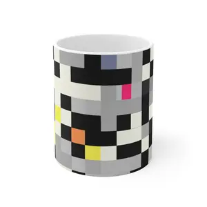 Pixelated Mug Maestro - Maxime Mi'chel - Ceramic Mug 11oz