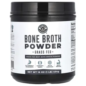 Left Coast Performance Bone Broth Powder, Beef, 16 oz (454 g)