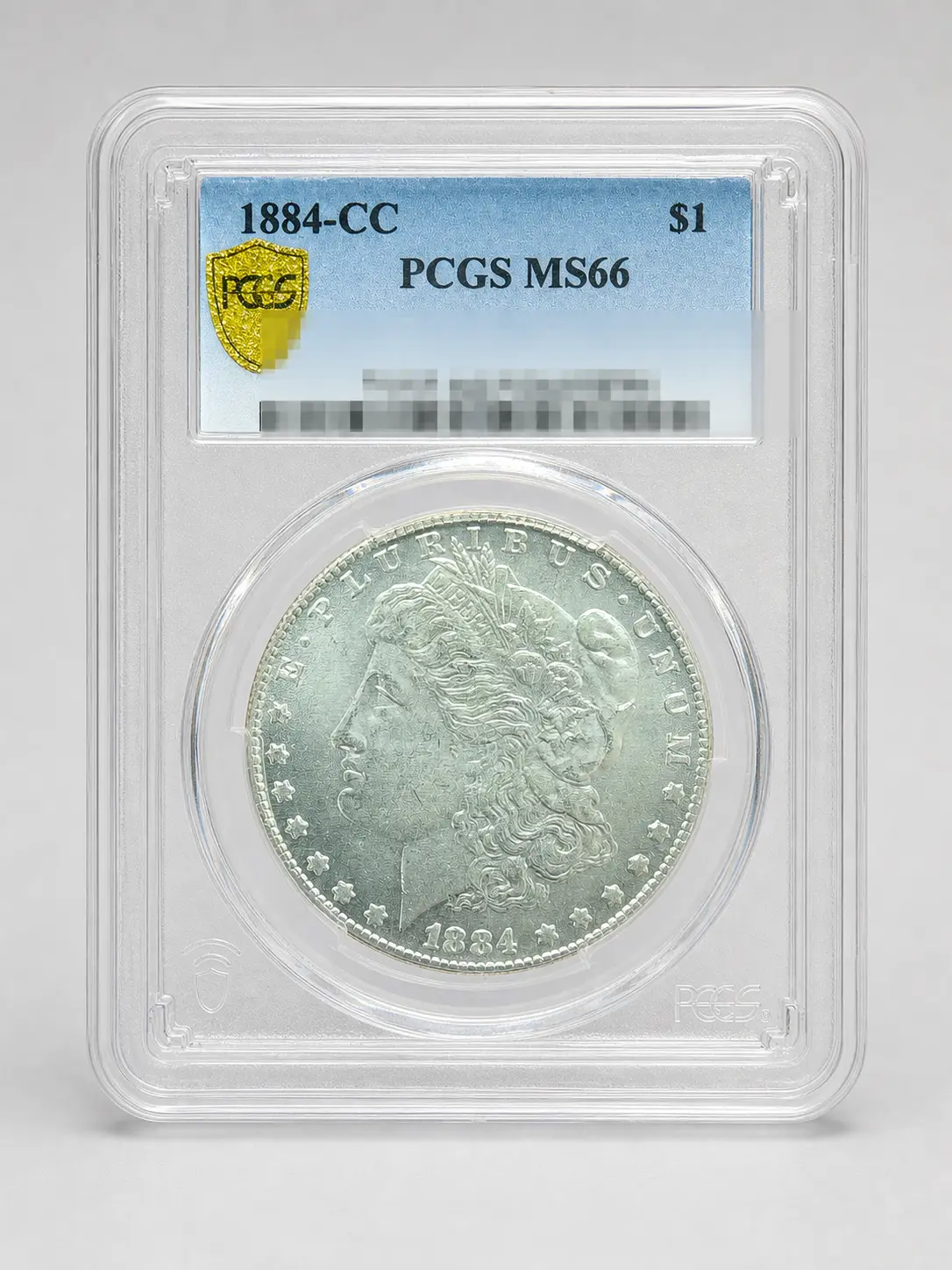 PCGS Encapsulated 1884-CC Carson City Treasure | Legendary Historic Collectible Preserved In Slab