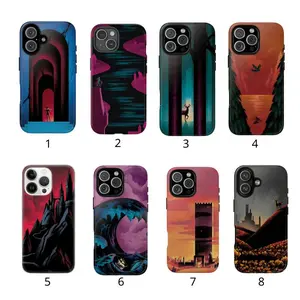 Throne Of Glass Series Phone Case Bookish Fantasy ToG Phone Case Suitable for iPhone 17-11 Pro Max/Plus and  Samsung Galaxy S23-25