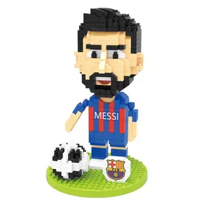 Mini Soccer Star Building Blocks – Football Player Brick Toy Set for Fans